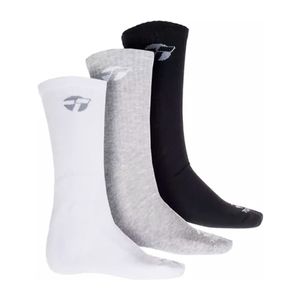 Medias Topper Pack x3 Caña Alta Gs Bn Ng