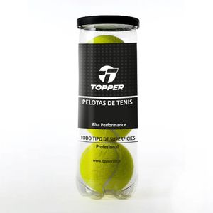 Tubo Tenis Topper Pelotas x3 Am
