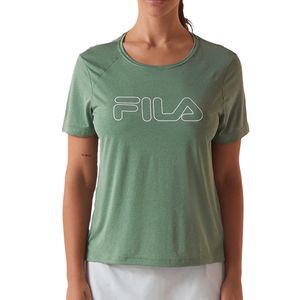 Remera Training Fila Basic Train II Vd Mujer