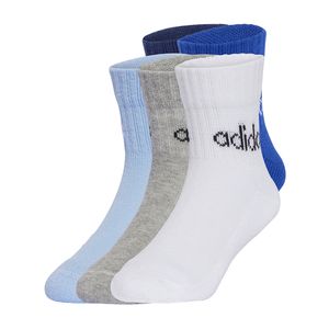Medias Training Adidas Soquetes x5 Bn Gs Cl Az Niños