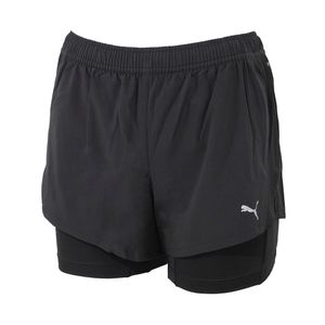 Short Running Puma Run Velocity 2 in 1 Ng Mujer