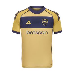 Camiseta Futbol Adidas Boca Juniors 25 26 Am Az Niños