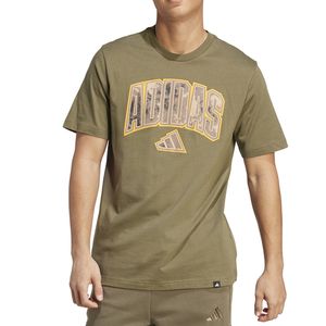 Remera Moda Adidas Camo Script Graphic Vd Am Hombre