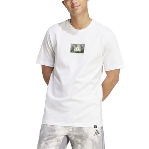 Remera Moda Adidas Camo Script Graphic Bn Hombre
