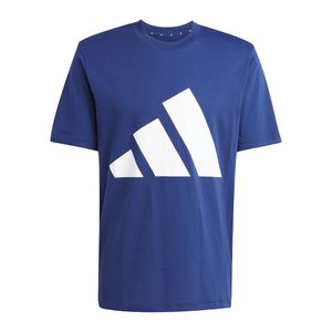 Remera Moda Adidas Essentials Logo Grande Az Bn Hombre