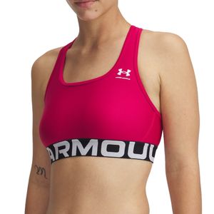 Top Training Under Armour HeatGear Mid Branded Fu Mujer