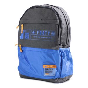 Mochila Colegial Footy Espalda 18 Ng Az Niños
