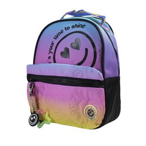 Mochila Moda Footy Smile Rainbow Fu Am Tq