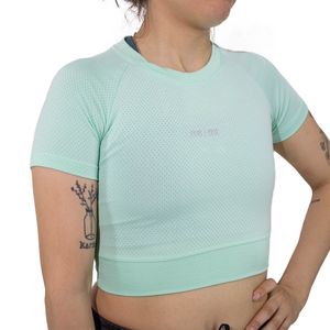 Remera Training Pro One Pupe Stretch Aq Mujer