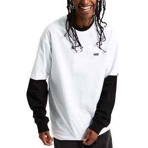 Remera Moda Vans Left Chest Logo TEE II Bn Ng