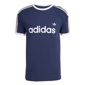 Remera Moda Adidas Originals Slim Ringer 3 Tiras Az Bn